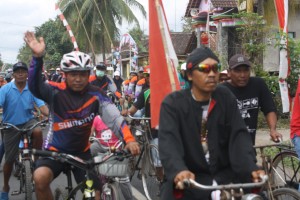 Peserta Tour de Jalan Wangkit Amoh