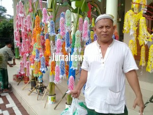 Foto: Ketua Remas masjid Nurul Huda Ramdan. (Doc.rony).