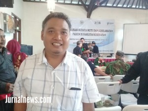 Foto: Andik Santoso Staf Ahli Nur Suhud. (Dok.rony).