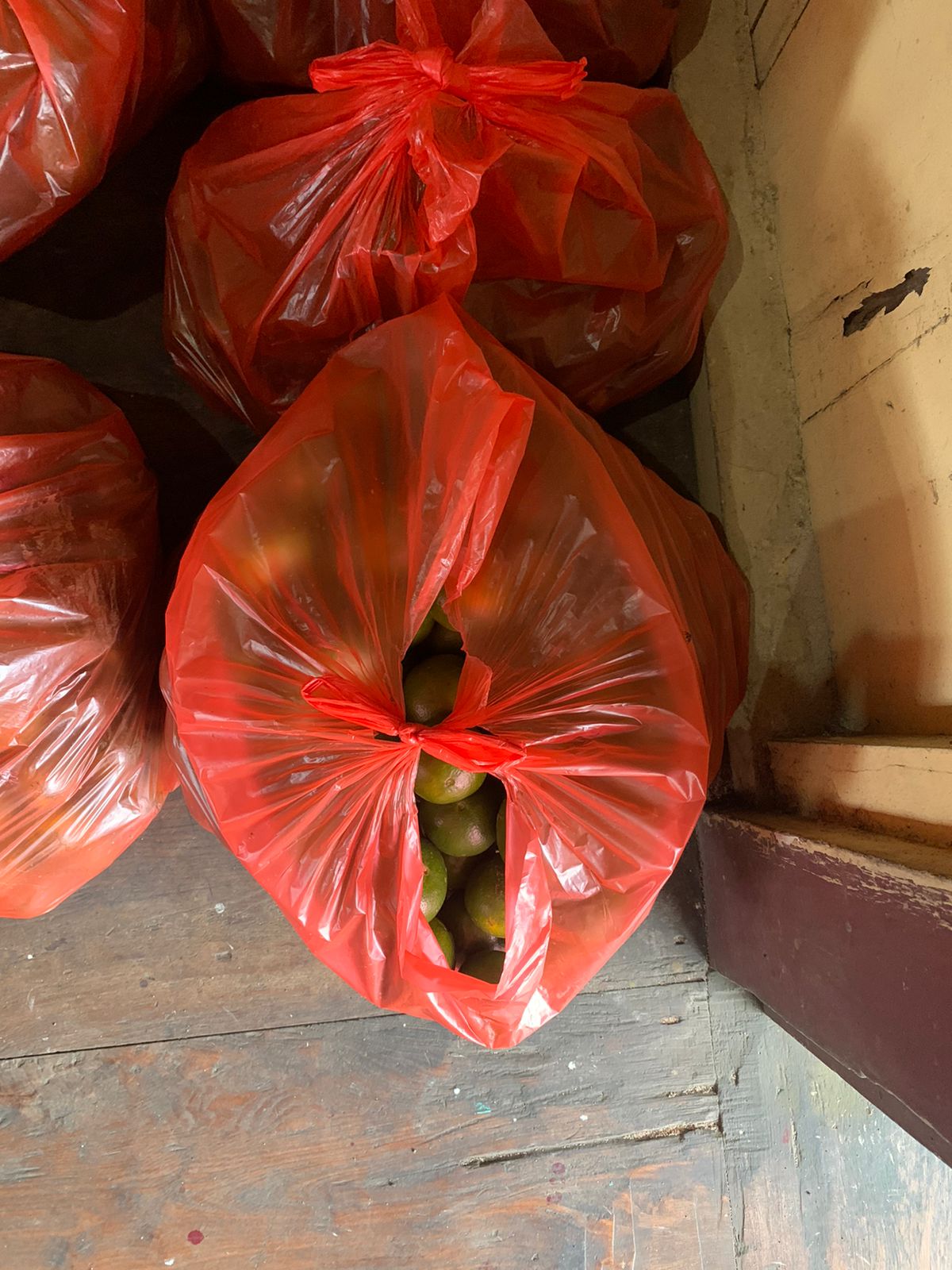 Foto : barang bukti 7 plastik jeruk, (doc, istimewa)