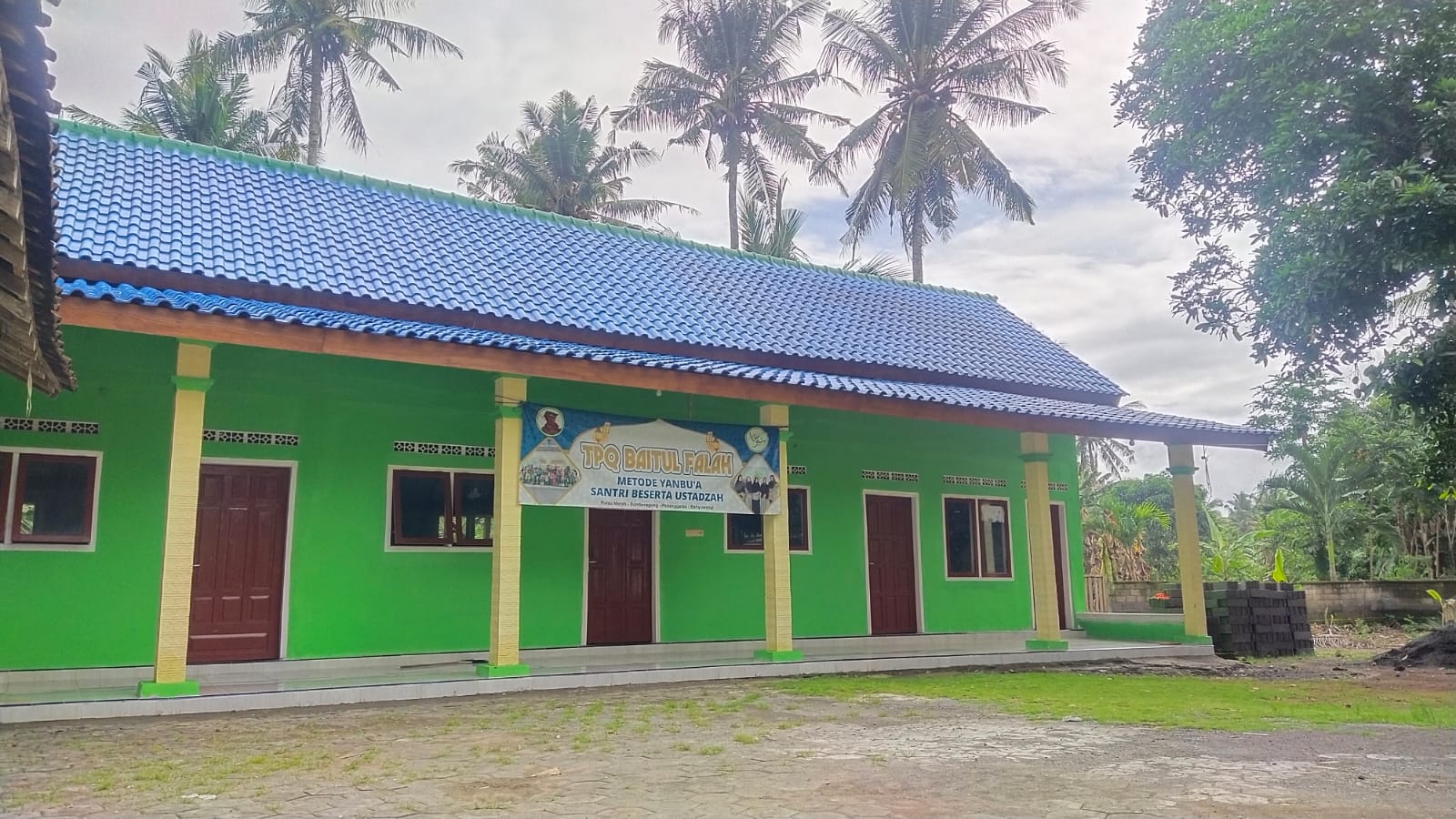 Foto : Gedung yang sudah selesai direhab. (Doc, istimewa).